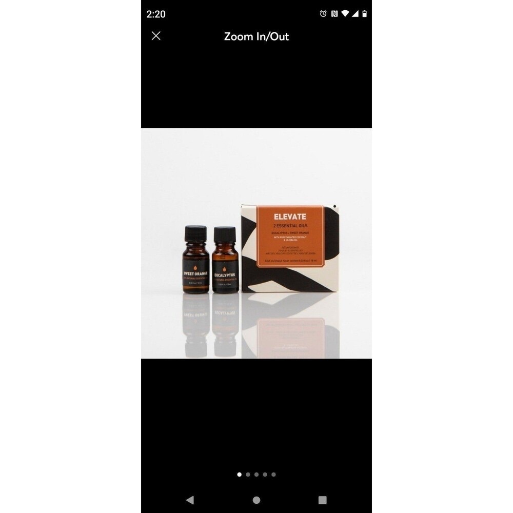 Way of Will Elevate Essential Oil Set Eucalyptus Oil & Sweet Orange Oil